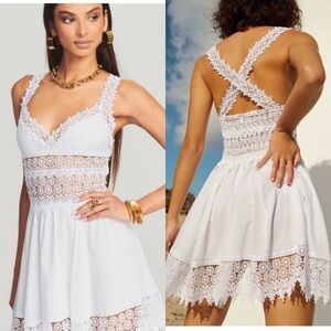 Charo Ruiz stunning lace dress